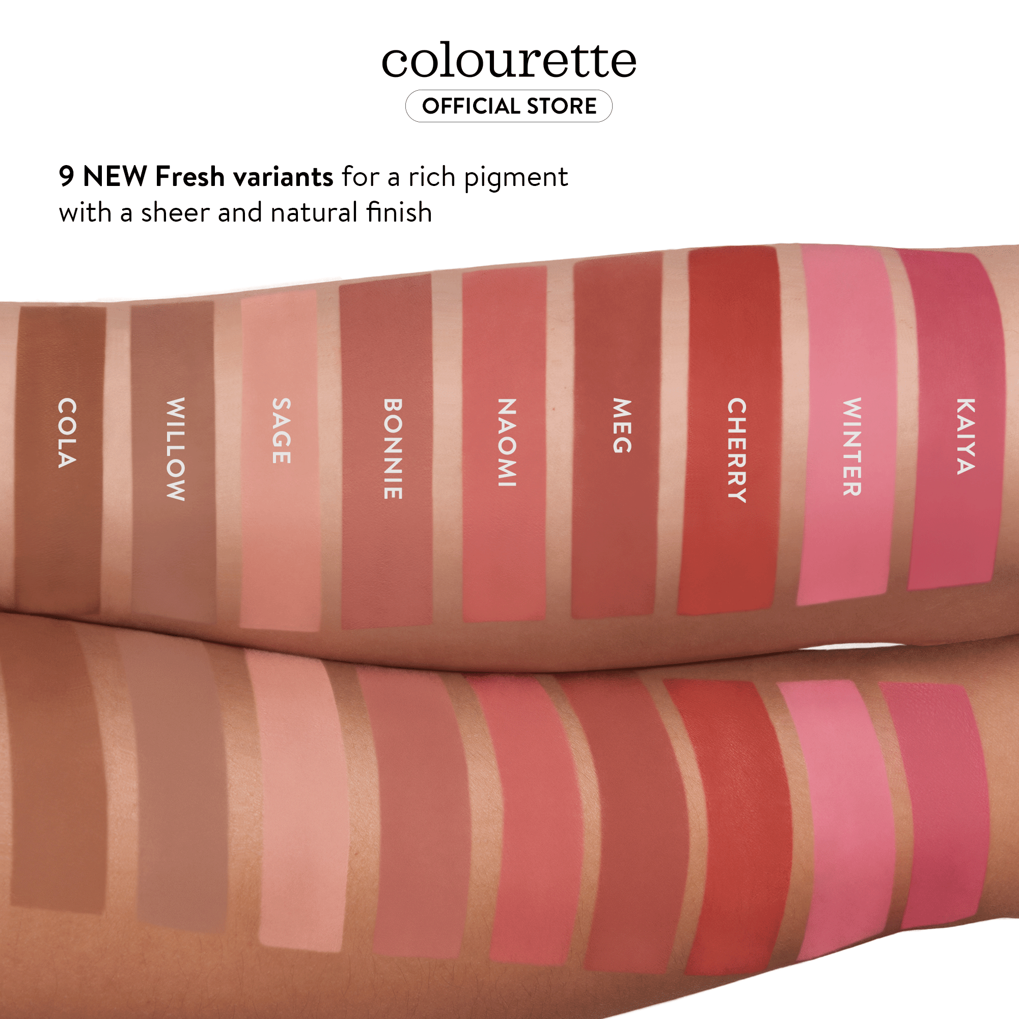 Colorrete Brand Colourtint | Colourette Cosmetics