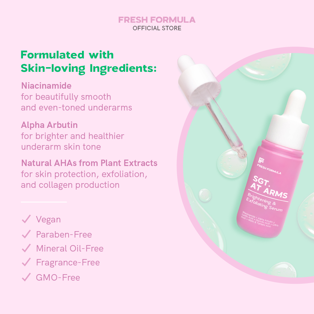 Fresh Formula Sgt. At Arms Brightening & Exfoliating Serum – Colourette ...