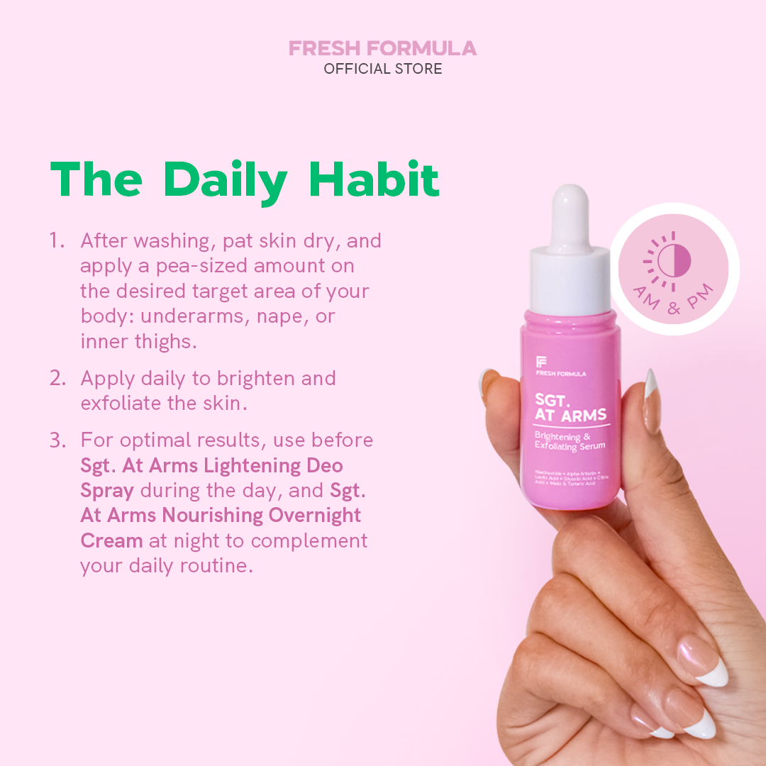 Fresh Formula Sgt. At Arms Brightening & Exfoliating Serum – Colourette ...