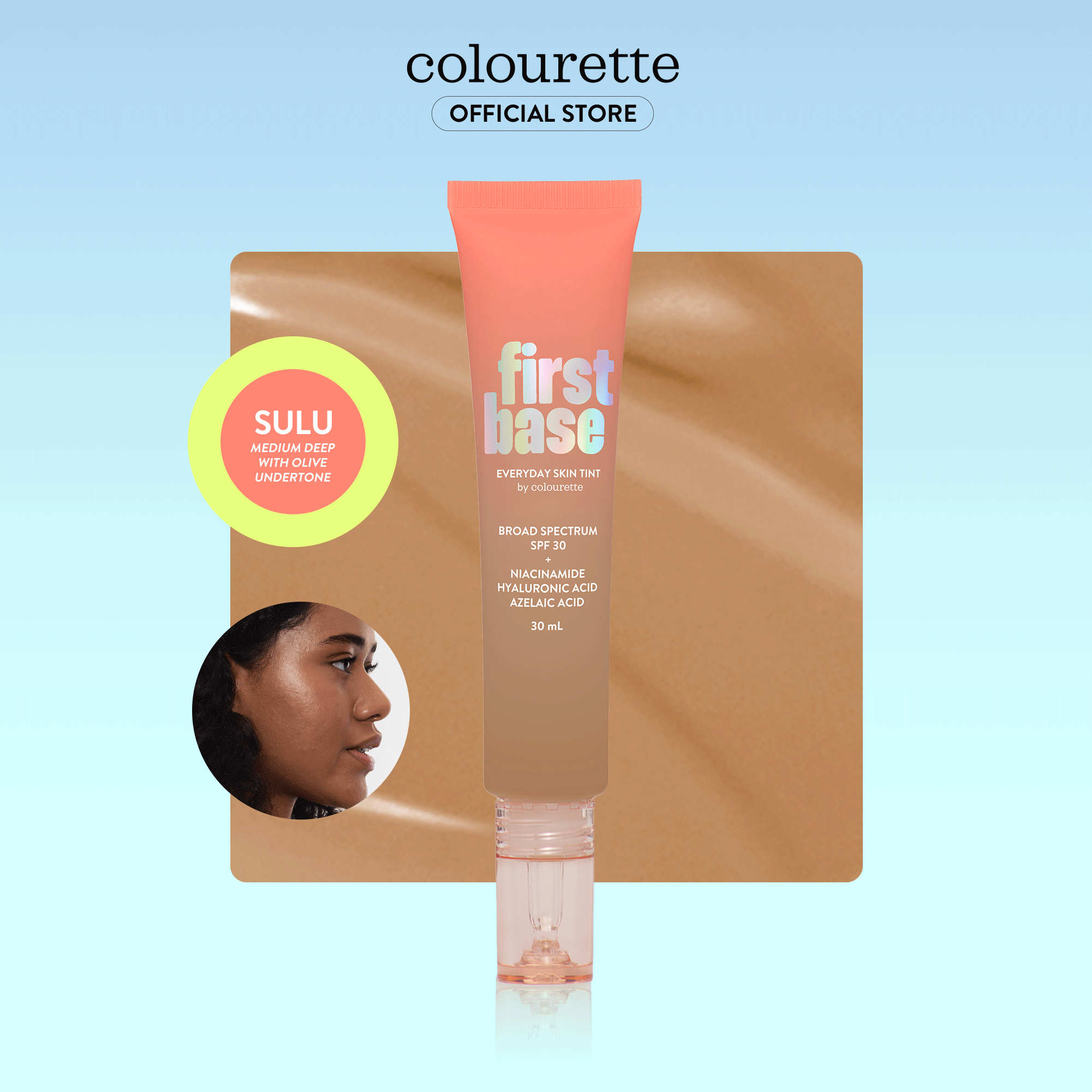 First Base Everyday Skin Tint SPF30 in Sulu
