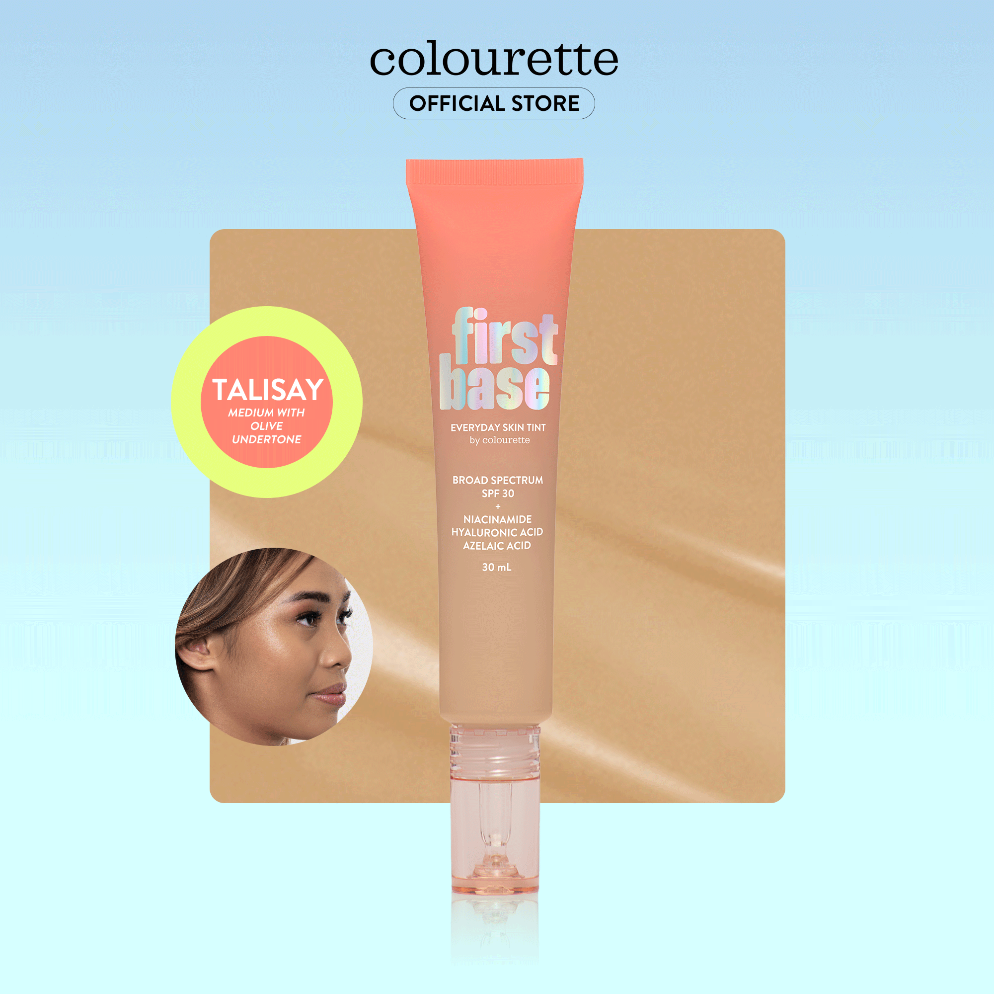 First Base Everyday Skin Tint SPF30 in Talisay